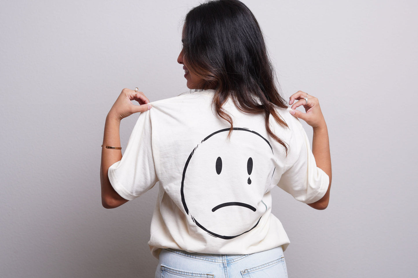 Women BGDC T-Shirt (Beige/Black)
