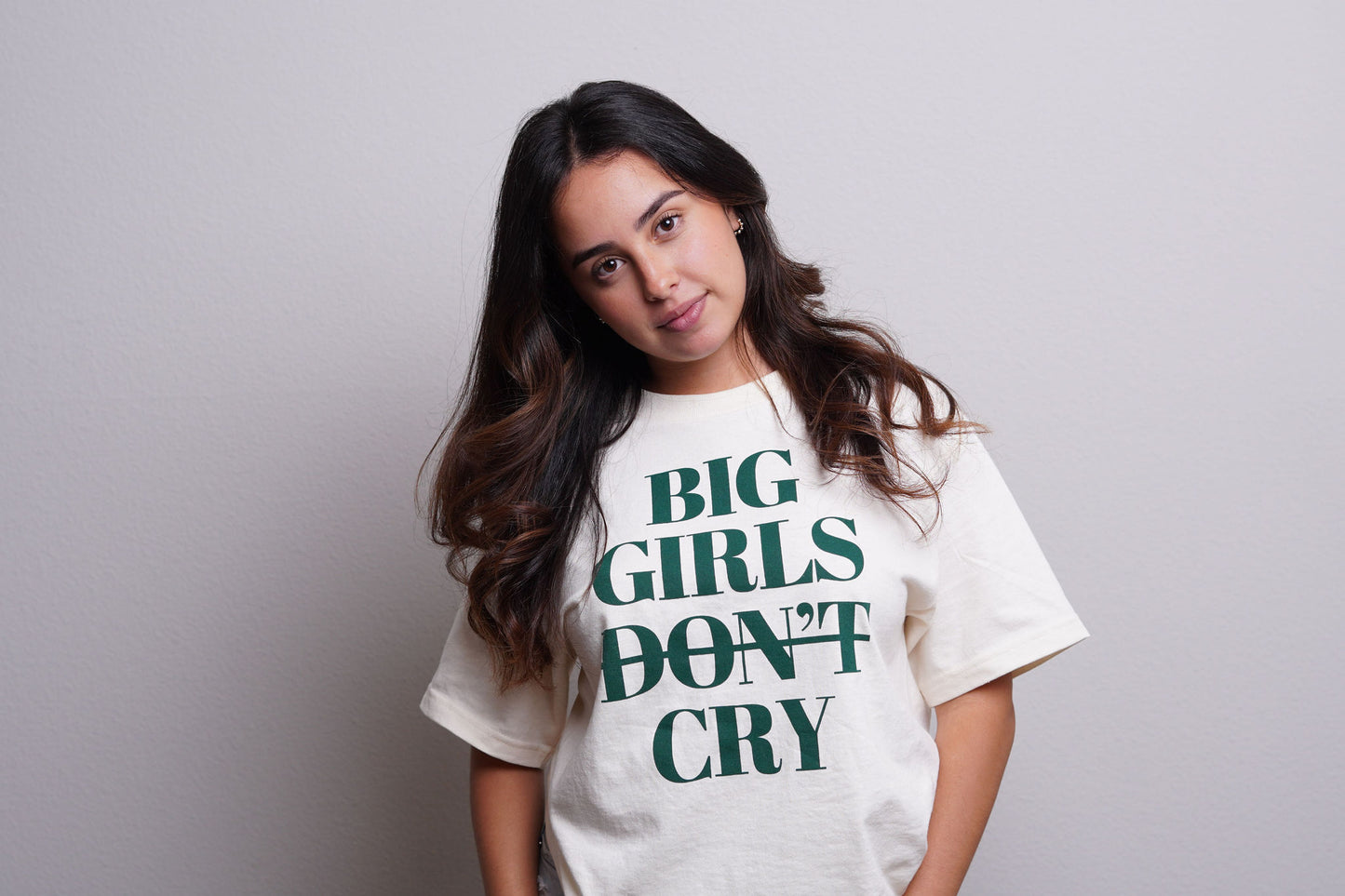 Women BGDC T-Shirt (Beige/Green)